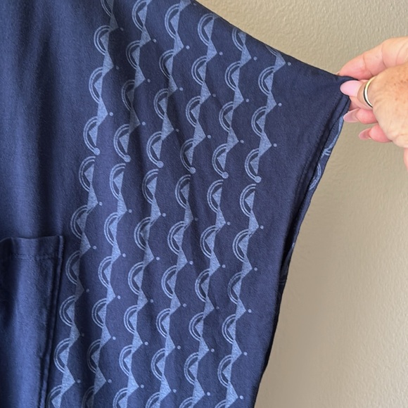 Kealopiko navy blue knit dress - Picture 5 of 8